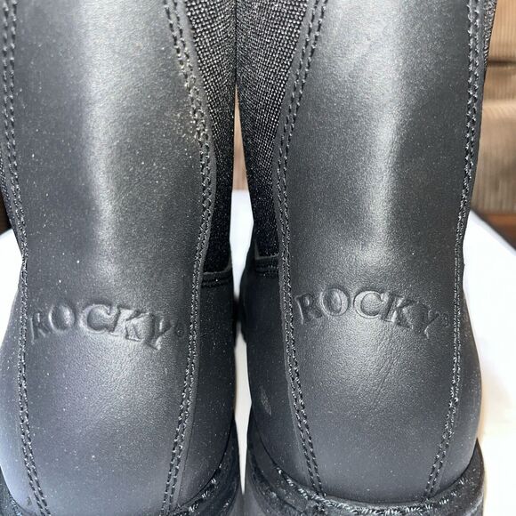 MENS ROCKY 2080 8” PORTLAND LACE-TO-TOE WATERPROOF BOOTS SIZE‎ 8M NIB - Picture 4 of 14